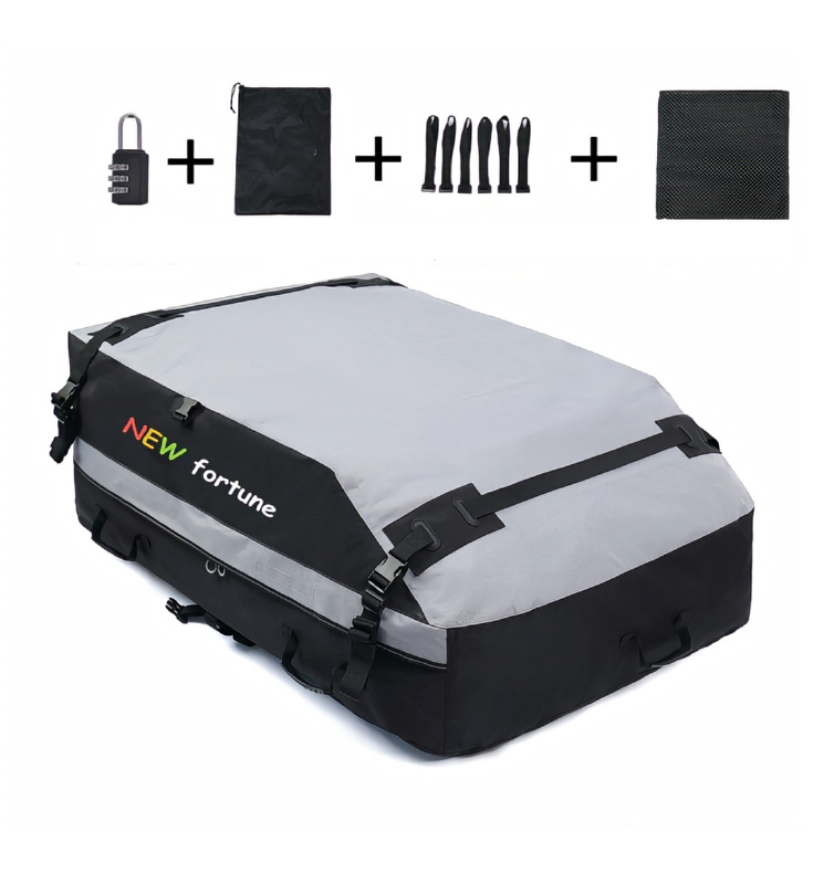 FO-22 방수 자동차 옥상 가방 야외 활동을 위한 19 입방 피트 수하물 운반대