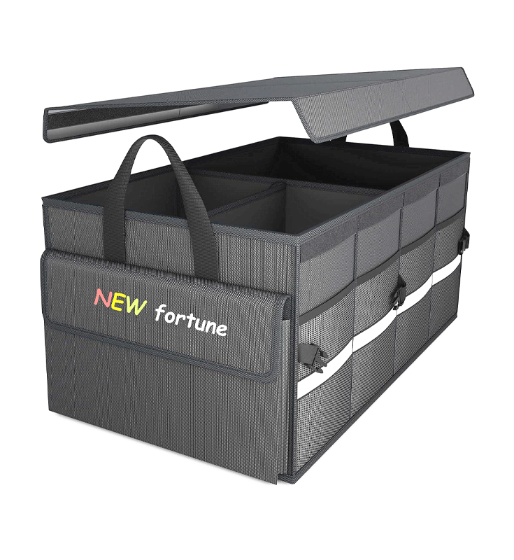 SUV 트럭 및 세단용 접이식 뚜껑이 있는 H-04 트렁크 보관 가방