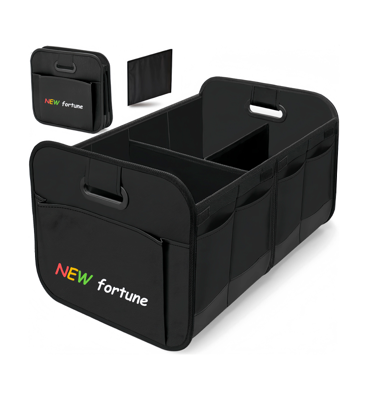 H-12 강화 손잡이가 있는 접이식 접이식 다중 구획 트렁크 보관 가방